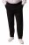 Men+ 207 Bilbao Flexlastic Žerzejové chino nohavice Čierna - Obleky - Obleky 2XL-8XL