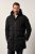 JP1880 840380 Parka s prešívanou podšívkou Čierna - Bundy - Bundy Nadmerné Veľkosti 2XL-8XL