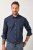 JP1880 Shirt Long Sleeve Kent Collar Navy - Košele - Košele 2XL-10XL