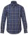 JP1880 Checked Shirt Long Sleeve Kent Collar Anthracite - Košele - Košele 2XL-10XL