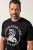 JP1880 T-Shirt Chest Print Bone Force Black - Tričká - Nadrozmerné tričká - 2XL-14XL