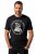 JP1880 T-Shirt Chest Print Bone Force Black - Tričká - Nadrozmerné tričká - 2XL-14XL
