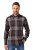 JP1880 Shirt Flannel Long Sleeve Dark Brown - Košele - Košele 2XL-10XL