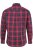 JP1880 Checked Shirt Long Sleeve Red - Košele - Košele 2XL-10XL