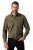 JP1880 Denim Shirt Long Sleeve Olive Green - Košele - Košele 2XL-10XL