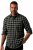 JP1880 Checked Flannel Shirt Long Sleeve Eucalyptus Green - Košele - Košele 2XL-10XL