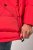 JP1880 Parka Quilted Faux Fur Hood Red - Bundy - Bundy Nadmerné Veľkosti 2XL-8XL