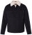 Men+ 545 Bunda s teddy golierom Čierna - Bundy - Bundy Nadmerné Veľkosti 2XL-8XL