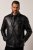 JP1880 Leather Jacket Finest Lamb Nappa Black - Bundy - Bundy Nadmerné Veľkosti 2XL-8XL
