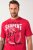 JP1880 T-Shirt Short Sleeve Serpent Red - Tričká - Nadrozmerné tričká - 2XL-14XL