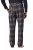 JP1880 Pyjama Trousers Flannel Check Brown - Spodná bielizeň - Spodné Prádlo 2XL-8XL