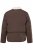 JP1880 842508 Bunda s teddy golierom Orieškové - Bundy - Bundy Nadmerné Veľkosti 2XL-8XL