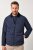 JP1880 842790 Prešívaná bomber bunda z recyklovaného materiálu Tmavomodrá - Bundy - Bundy Nadmerné Veľkosti 2XL-8XL