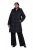 Ulla Popken SYMPATEX Triple Function Coat Black - Kabáty - Dámske kabáty veľkých veľkostí