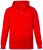 Men+ 305 Mikina s kapucňou na zips Soho LDN Chilli červená - Mikiny & mikiny bez kapucne - Mikiny & Mikiny s Kapucňou 2XL-12XL