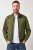 JP1880 844652 Bomber bunda s patentkami Khaki - Bundy - Bundy Nadmerné Veľkosti 2XL-8XL