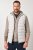 JP1880 846034 Outdoorová vesta Sivobéžová - Bundy - Bundy Nadmerné Veľkosti 2XL-8XL