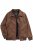 JP1880 846200 Bomber bunda v imitácii semišu Tmavohnedá - Bundy - Bundy Nadmerné Veľkosti 2XL-8XL