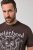 JP1880 Motörhead Soft Jersey Vintage T-Shirt Brown - Tričká s kapelami - Kapelové a hudobné tričká