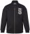 STHUGE 847083 Varsity bunda zo scuba látky Čierna - Bundy - Bundy Nadmerné Veľkosti 2XL-8XL