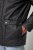 JP1880 851493 Voskovaná bunda s menčestrovým golierom Čierna - Bundy - Bundy Nadmerné Veľkosti 2XL-8XL