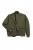 JP1880 852294 Bunda zo zmesi vlny so stojačikom Khaki zelená - Bundy - Bundy Nadmerné Veľkosti 2XL-8XL