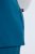 Ulla Popken 852710 Domáci sveter s dlhým rukávom Petrolejová - Pyžamá a domáce oblečenie - 