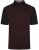 Kam Jeans 5490 Jersey Weave Contrast Polo Black - Polokošele - Polokošele 2XL-8XL