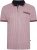 Kam Jeans 5487 Dobby Print Pique Polo Red - Polokošele - Polokošele 2XL-8XL