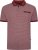  Kam Jeans 5488 Dobby Print Pique Polo Wine - Polokošele - Polokošele 2XL-8XL