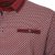  Kam Jeans 5488 Dobby Print Pique Polo Wine - Polokošele - Polokošele 2XL-8XL
