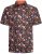 Kam Jeans 6041 Skeleton Digital Print Shirt Navy - Košele - Košele 2XL-10XL