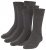 Adamo Aaron Soft-socks Charcoal 3-pack - Spodná bielizeň - Spodné Prádlo 2XL-8XL