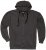 Adamo Athen Hoodie with Zipper Charcoal - Mikiny & Mikiny bez kapucne - Mikiny & Mikiny s Kapucňou 2XL-12XL