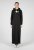 Nora Mikken MARI Maxi Hoodie Dress Black - Mikiny & mikiny bez kapucne - 