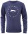 Slazenger Dean Sweatshirt Navy - Mikiny & mikiny bez kapucne - Mikiny & Mikiny s Kapucňou 2XL-12XL