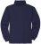 Adamo Fabio Comfort fit Turtleneck Long sleeve T-shirt Navy - Tričká - Nadrozmerné tričká - 2XL-14XL
