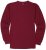 Adamo Floyd Comfort fit Long sleeve T-shirt Burgundy - Tričká - Nadrozmerné tričká - 2XL-14XL