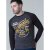 D555 Neill Long Sleeve T-shirt Black - Tričká - Nadrozmerné tričká - 2XL-14XL