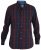 D555 Grady Long Sleeve Check Shirt - Košele - Košele 2XL-10XL