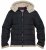 D555 Hudson Hooded Puffer Jacket Navy - Bundy - Bundy Nadmerné Veľkosti 2XL-8XL