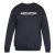 North Latitude Crewneck Sweatshirt Čierna - TALL mikiny - TALL mikiny pre vysokých mužov