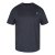 North Latitude T-Shirt With Back Print Čierna - Tričká - Nadrozmerné tričká - 2XL-14XL