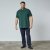 North Latitude Superflex Polo Zelená/Khaki - TALL polokošele - TALL polo tričká pre vysokých mužov