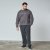 North Latitude Crewneck Sweatshirt Sivá/uhľovo šedá - TALL mikiny - TALL mikiny pre vysokých mužov