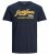 Jack & Jones Logo T-Shirt Navy - Tričká - Nadrozmerné tričká - 2XL-14XL