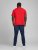 Jack & Jones Elogo T-Shirt True Red - Tričká - Nadrozmerné tričká - 2XL-14XL