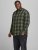 Jack & Jones Gingham L/S Shirt Dusty Olive - Košele - Košele 2XL-10XL