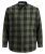Jack & Jones Gingham L/S Shirt Dusty Olive - Košele - Košele 2XL-10XL