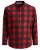 Jack & Jones Gingham Shirt L/S Brick Red - Košele - Košele 2XL-10XL